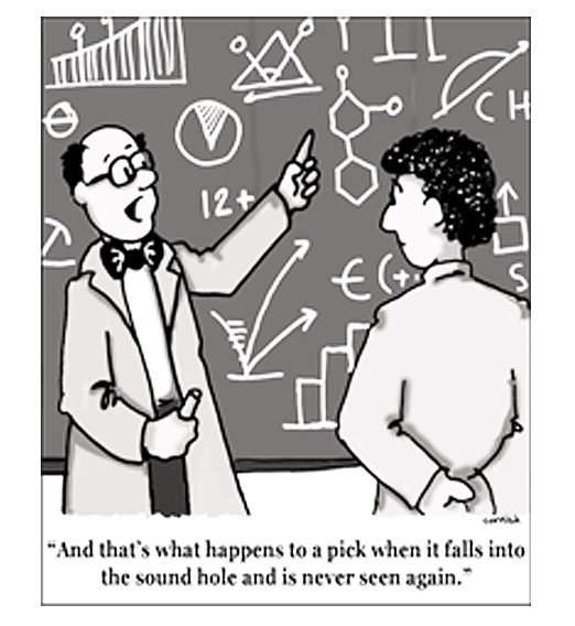 Scientist explaining formula to man