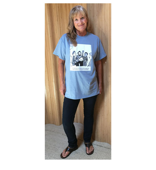 Funnier Than It Sounds T-shirt model